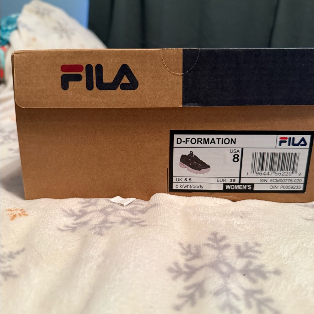 Fila D-Formation Women's Shoes - Black and White